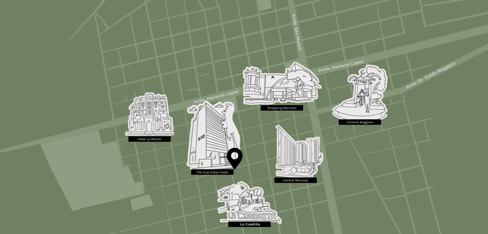 Mapa de ubicación del hotel