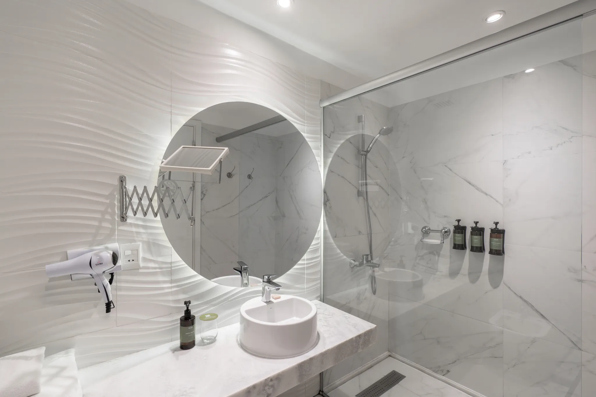 Baño de la habitación Gold Suite